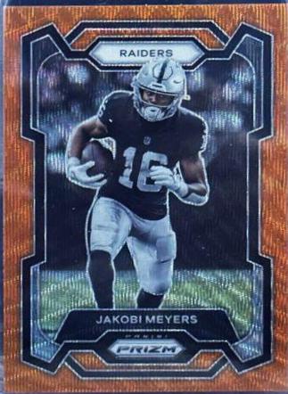 Jakobi Meyers [Orange Wave] #177