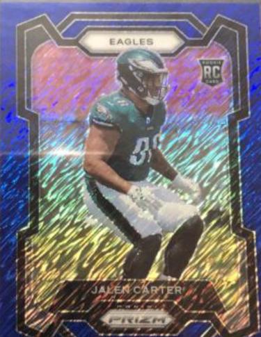 Jalen Carter [Blue Shimmer] #381
