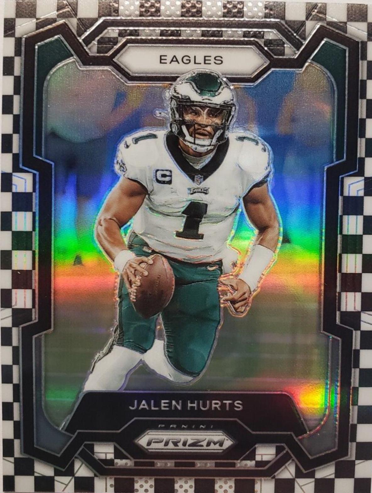 Jalen Hurts [Black White Checker] #244