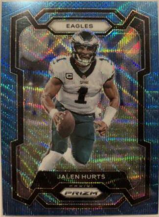 Jalen Hurts [Blue Wave] #244