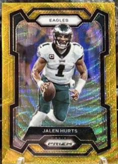 Jalen Hurts [Gold Wave] #244