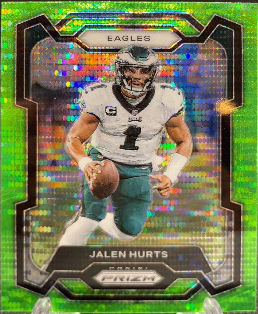 Jalen Hurts [Neon Green Pulsar] #244