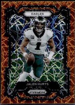 Jalen Hurts [Orange Lazer] #244