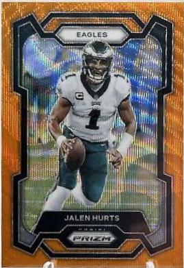Jalen Hurts [Orange Wave] #244
