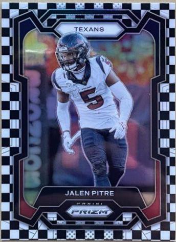 Jalen Pitre [Black White Checker] #120