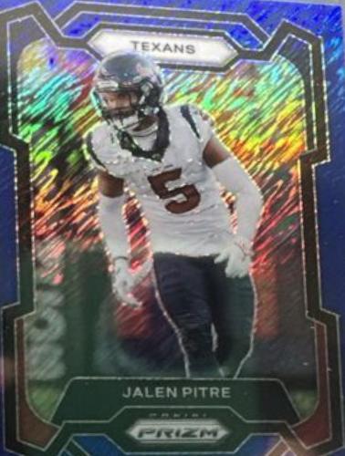 Jalen Pitre [Blue Shimmer] #120