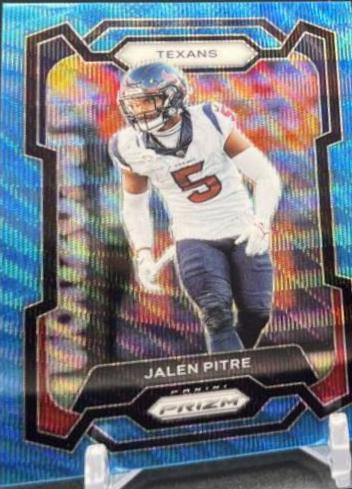Jalen Pitre [Blue Wave] #120