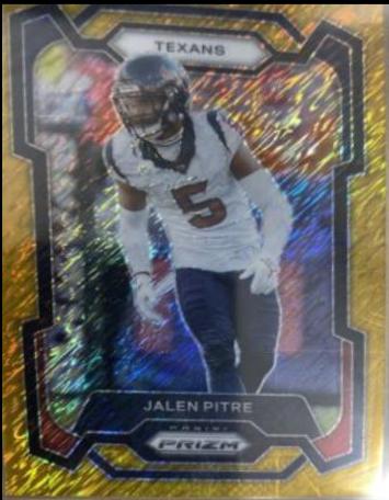 Jalen Pitre [Gold Shimmer] #120