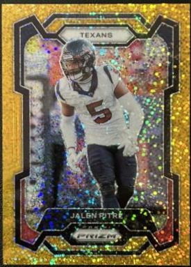 Jalen Pitre [Gold Sparkle] #120