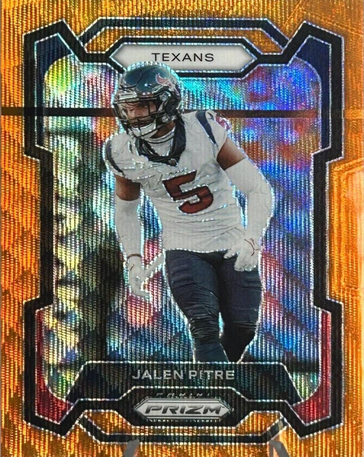 Jalen Pitre [Orange Wave] #120