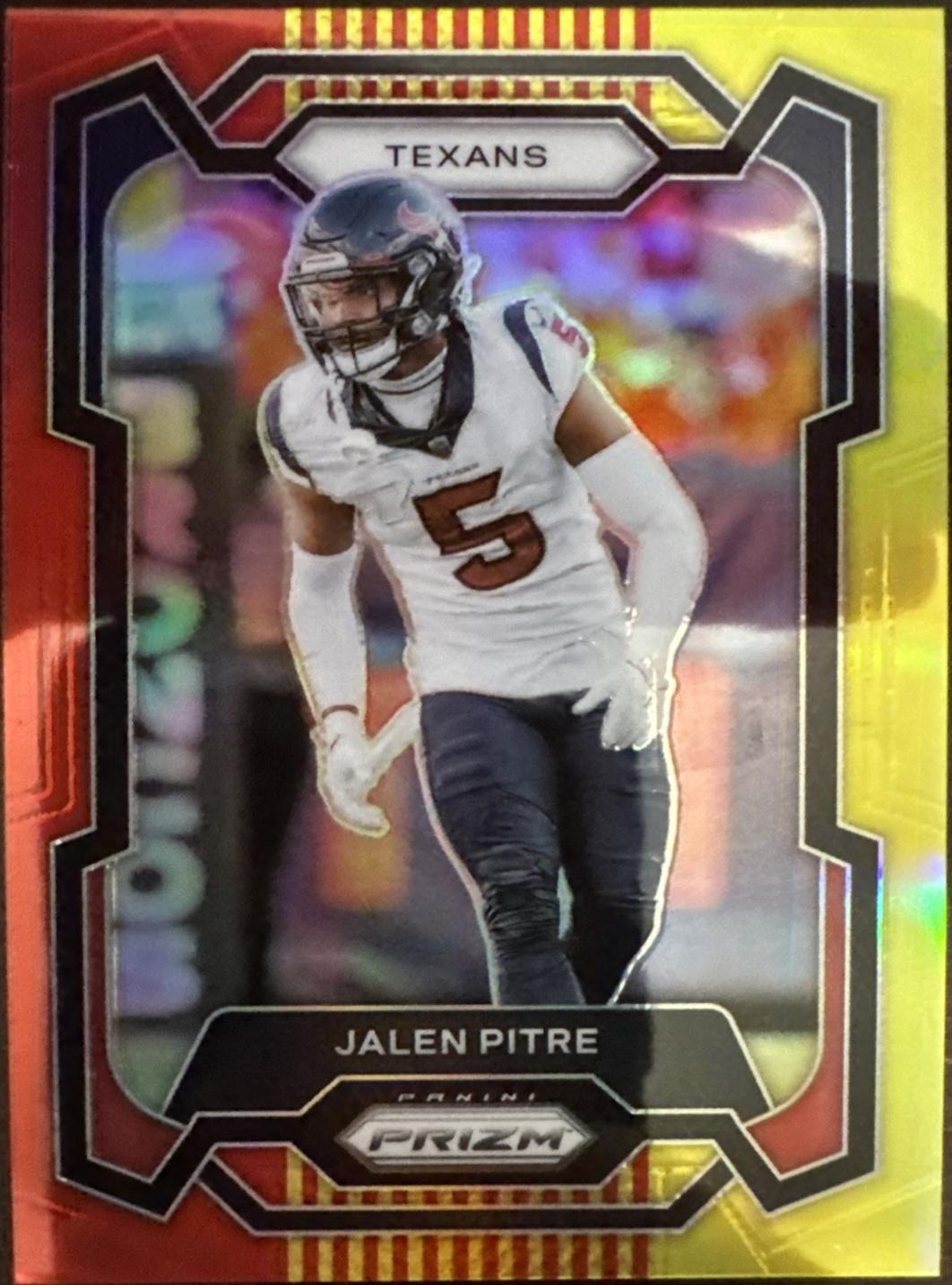 Jalen Pitre [Red Yellow] #120