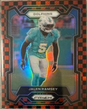 Jalen Ramsey [Black Red Checker] #184