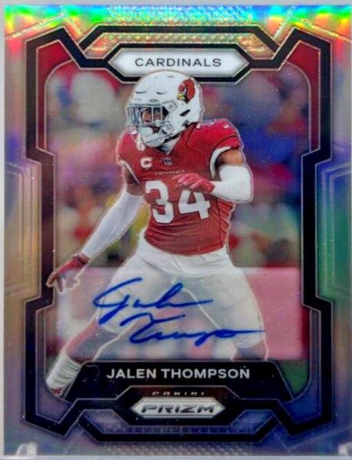 Jalen Thompson [Autograph Silver] #8