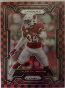 Jalen Thompson [Black Red Checker] #8