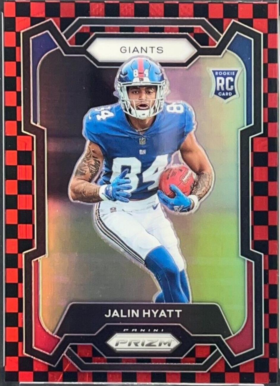 Jalin Hyatt [Black Red Checker] #378
