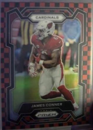 James Conner [Black Red Checker] #5