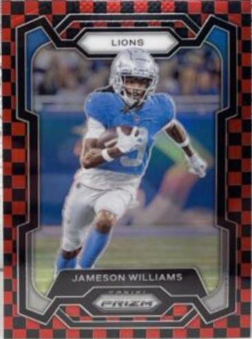 Jameson Williams [Black Red Checker] #99