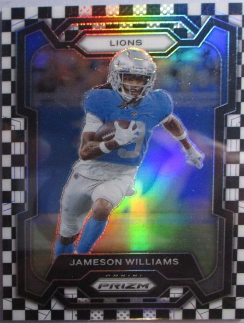 Jameson Williams [Black White Checker] #99