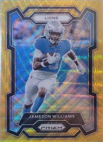Jameson Williams [Gold Shimmer] #99