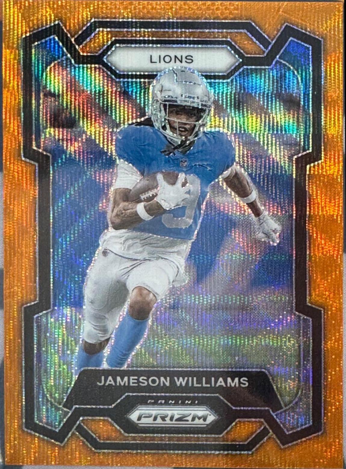 Jameson Williams [Orange Wave] #99