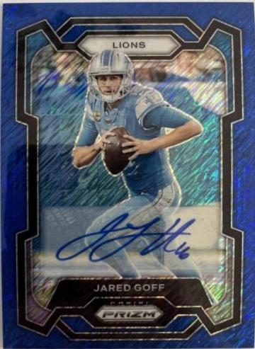 Jared Goff [Autograph Blue Shimmer] #98