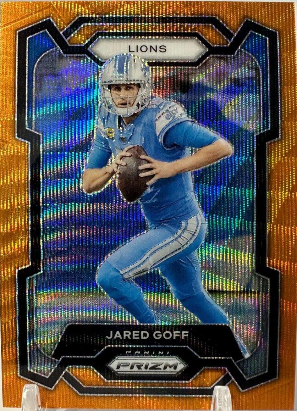 Jared Goff [Orange Wave] #98