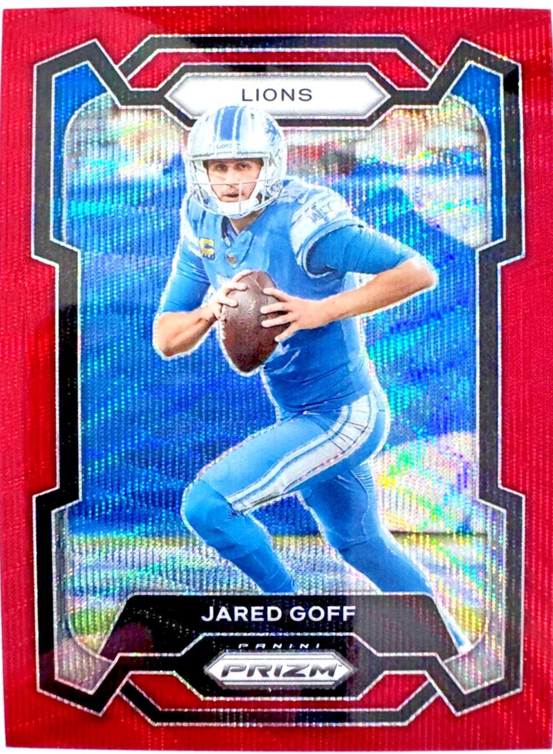 Jared Goff [Red Wave] #98