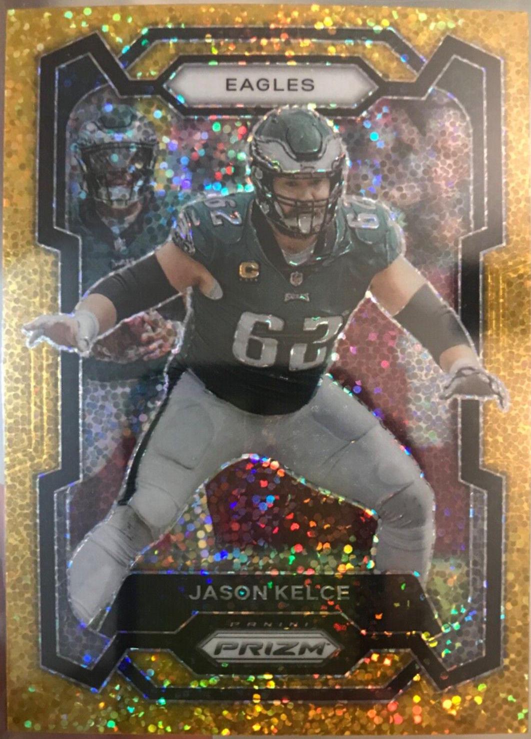 Jason Kelce [Gold Sparkle] #245