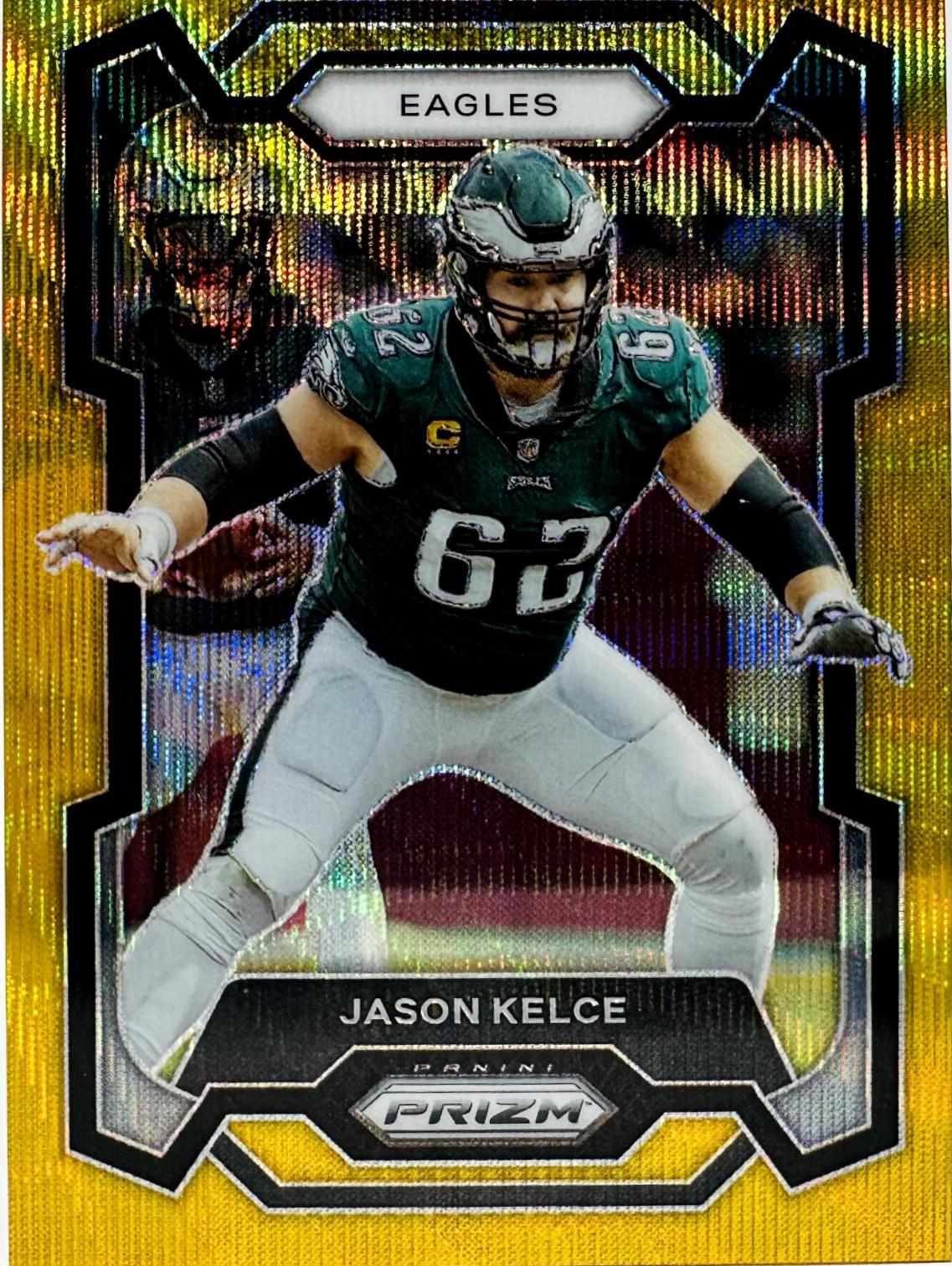 Jason Kelce [Gold Wave] #245