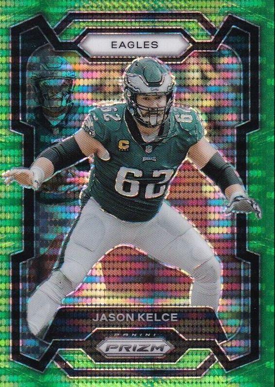 Jason Kelce [Neon Green Pulsar] #245