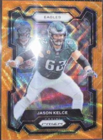 Jason Kelce [Orange Wave] #245