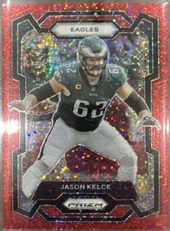 Jason Kelce [Red Sparkle] #245