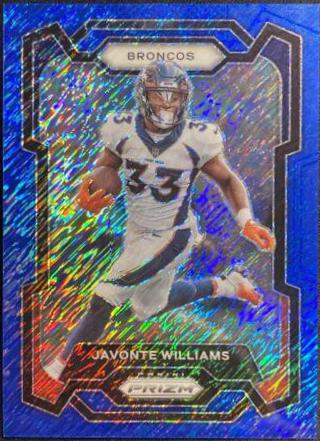 Javonte Williams [Blue Shimmer] #86