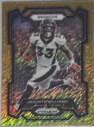 Javonte Williams [Gold Shimmer] #86