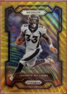 Javonte Williams [Gold Wave] #86