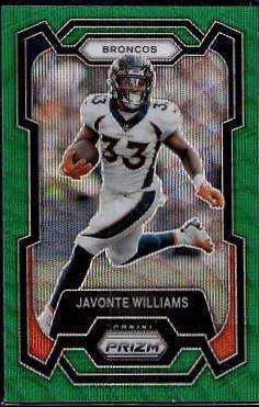 Javonte Williams [Green Wave] #86