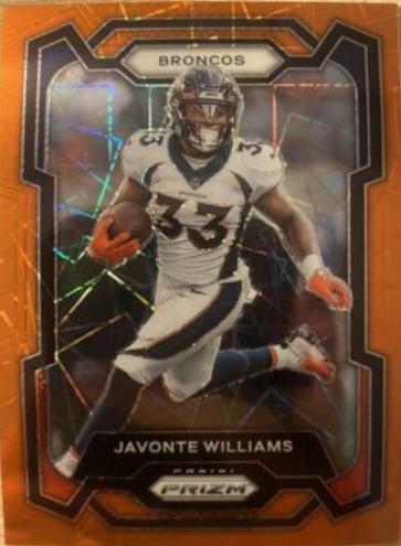 Javonte Williams [Orange Lazer] #86