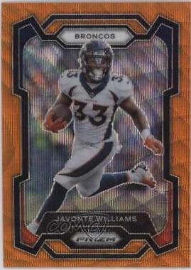 Javonte Williams [Orange Wave] #86