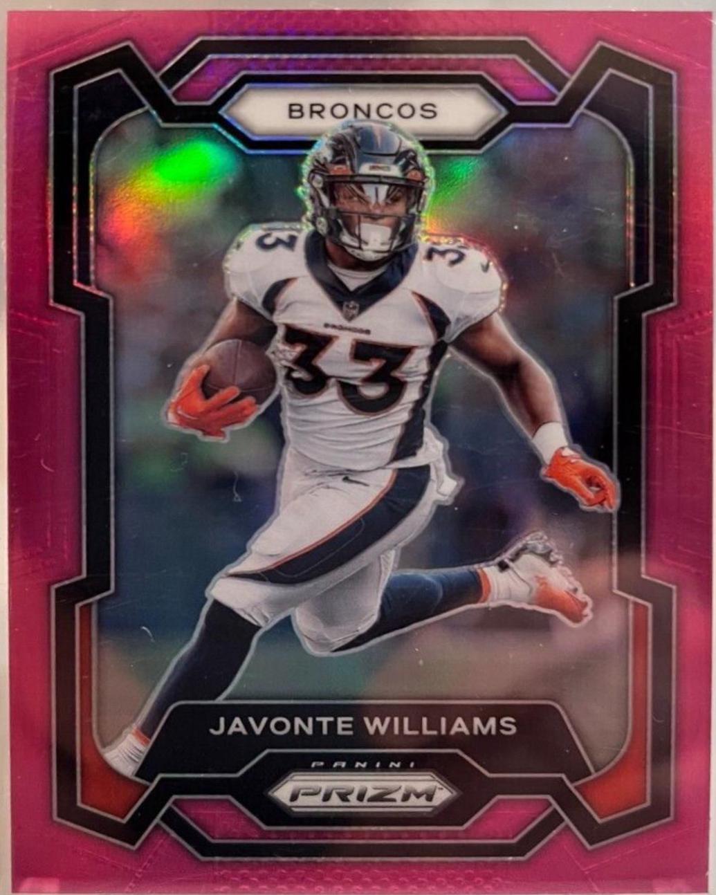 Javonte Williams [Pink] #86