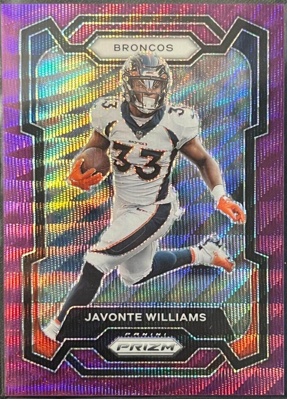 Javonte Williams [Purple Wave] #86