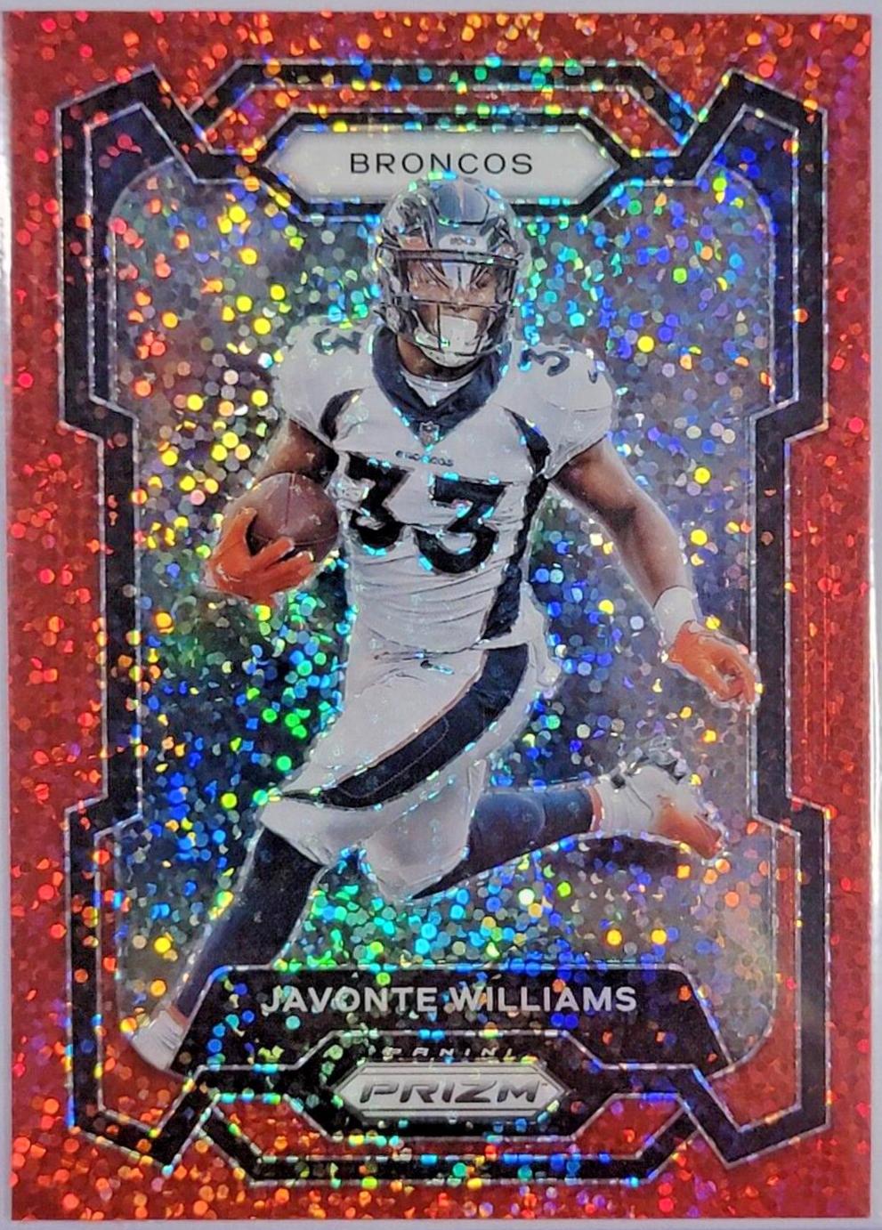 Javonte Williams [Red Sparkle] #86