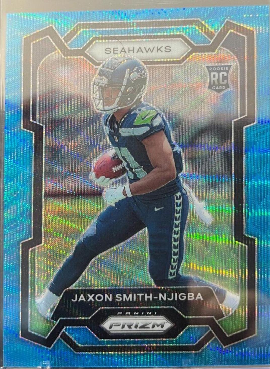 Jaxon Smith Njigba [Blue Wave] #390