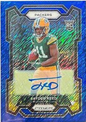 Jayden Reed [Autograph Blue Shimmer] #334