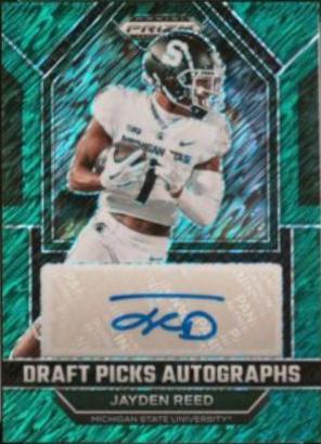 Jayden Reed [Autograph Green Shimmer] #334