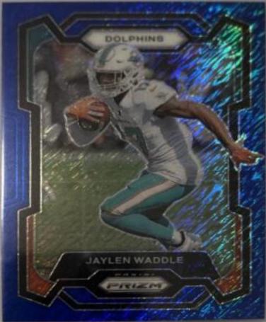 Jaylen Waddle [Blue Shimmer] #185