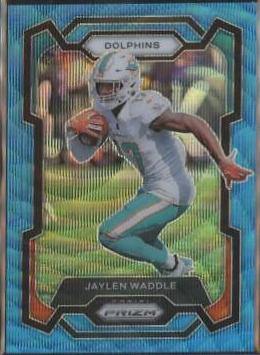 Jaylen Waddle [Blue Wave] #185