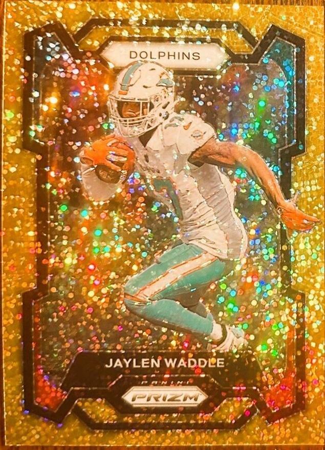 Jaylen Waddle [Gold Sparkle] #185