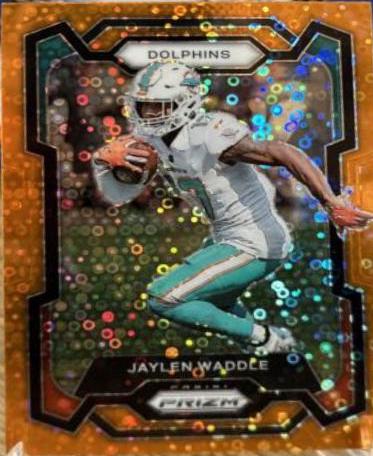 Jaylen Waddle [Orange Disco] #185