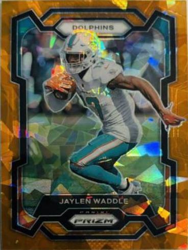 Jaylen Waddle [Orange Ice] #185