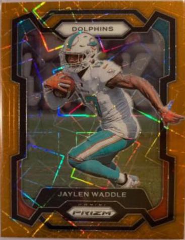 Jaylen Waddle [Orange Lazer] #185